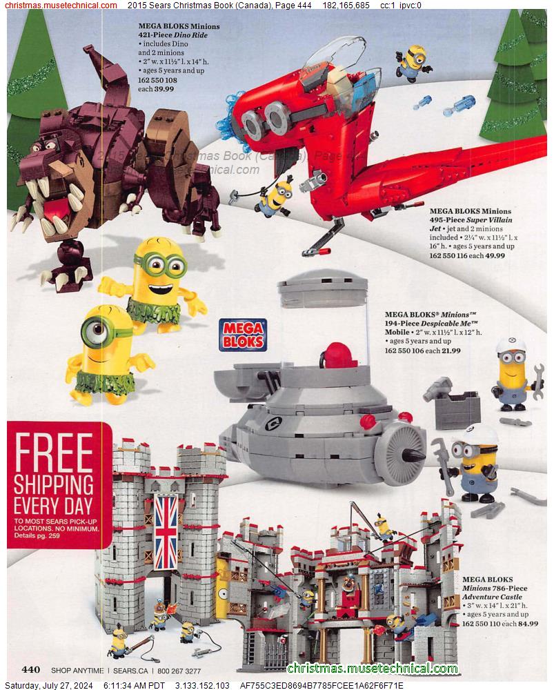 2015 Sears Christmas Book (Canada), Page 444
