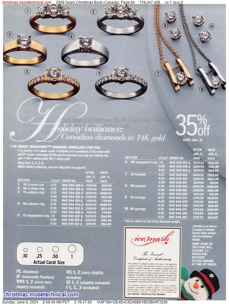 2008 Sears Christmas Book (Canada), Page 84