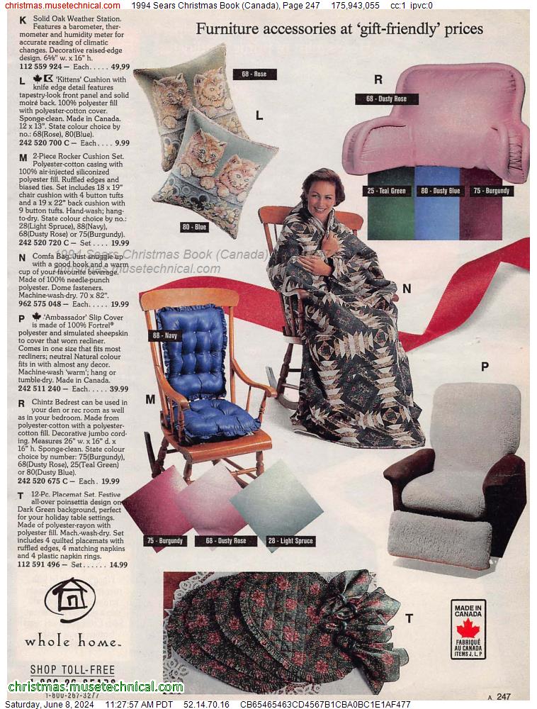1994 Sears Christmas Book (Canada), Page 247