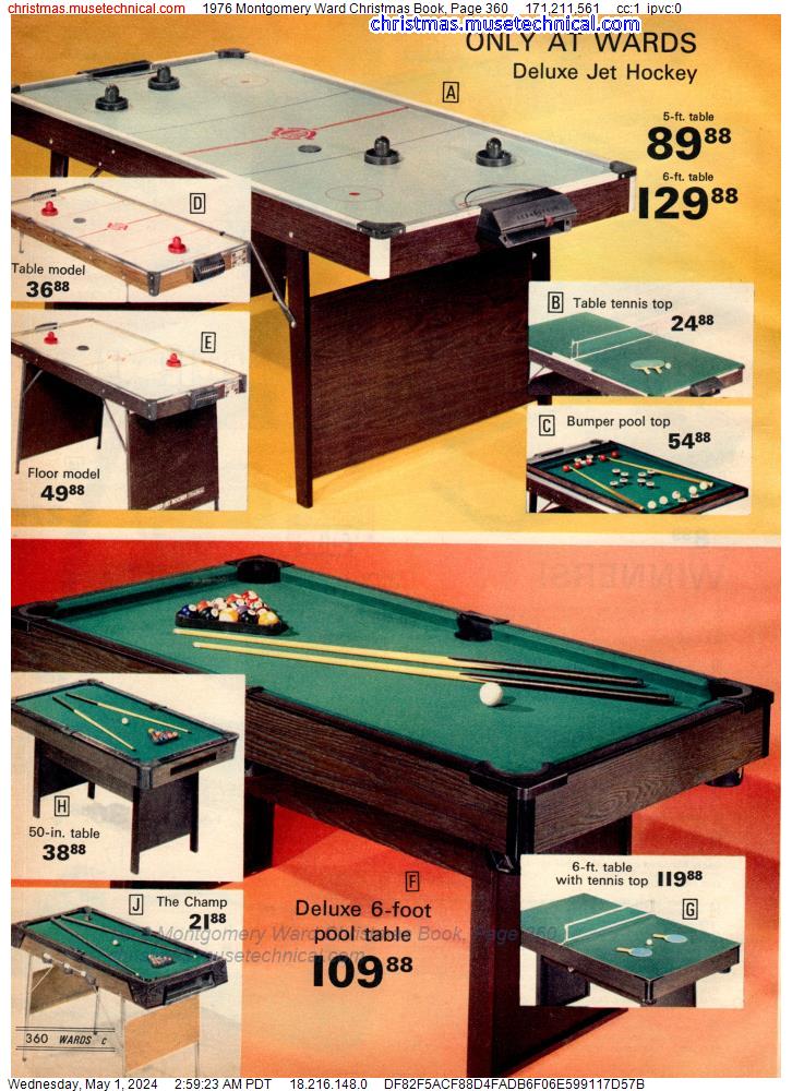 1976 Montgomery Ward Christmas Book, Page 360
