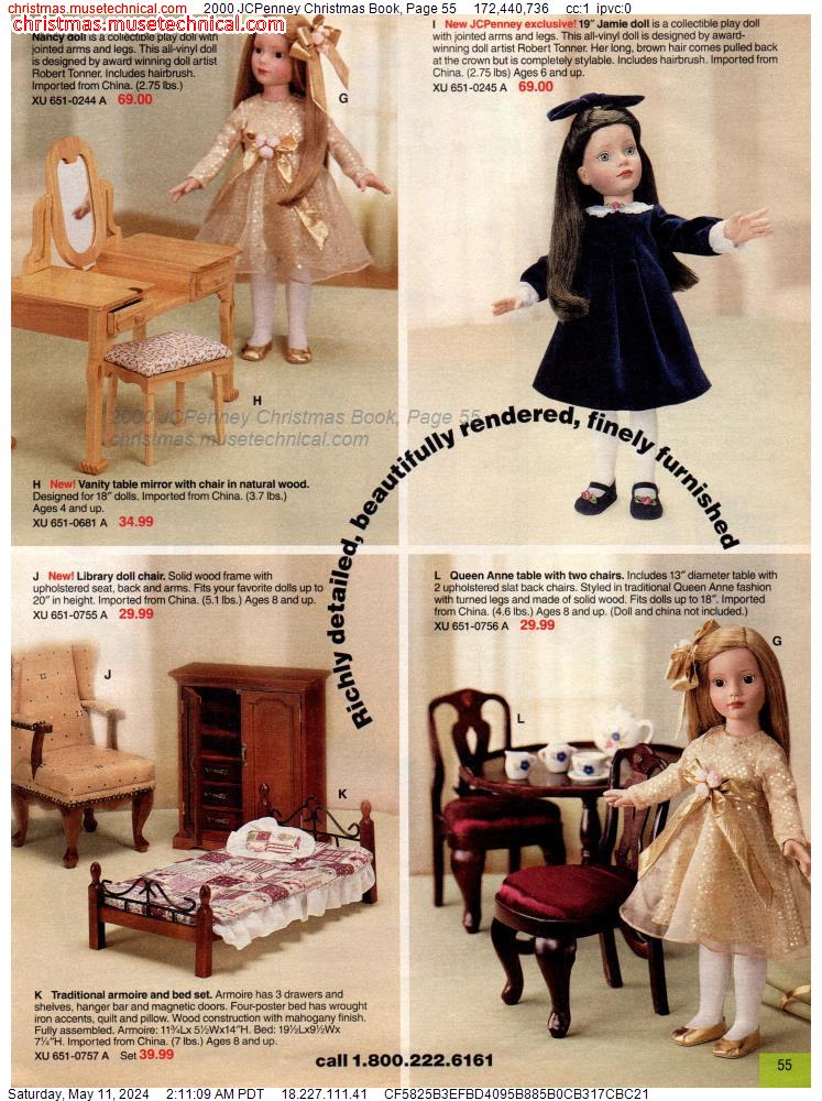 2000 JCPenney Christmas Book, Page 55