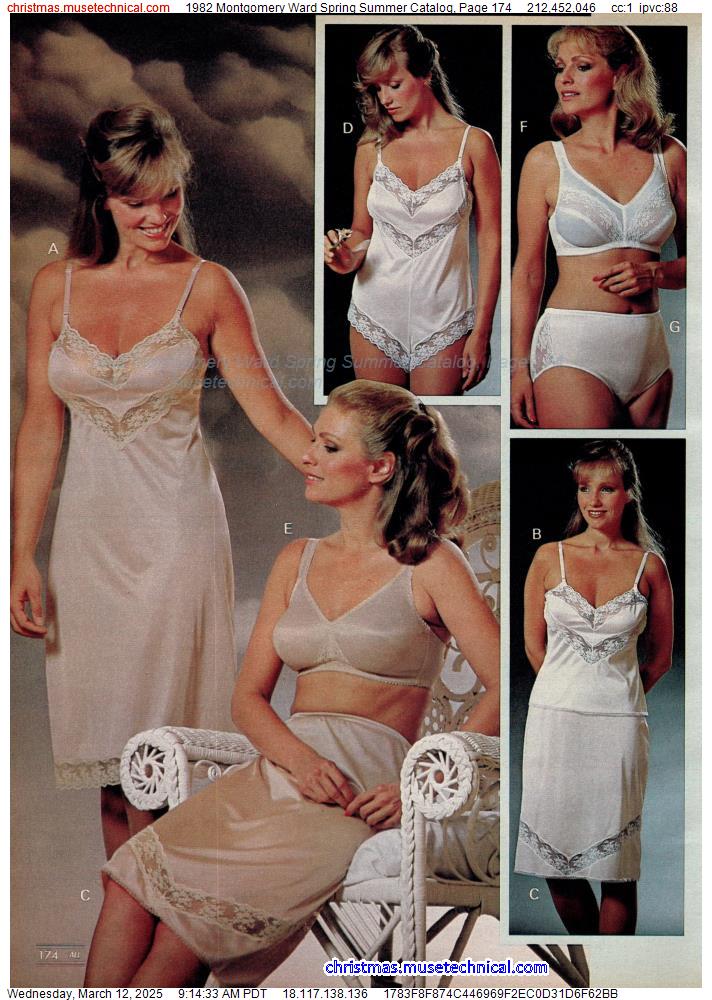 1982 Montgomery Ward Spring Summer Catalog, Page 174