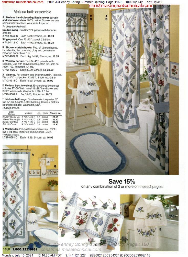 2001 JCPenney Spring Summer Catalog, Page 1160