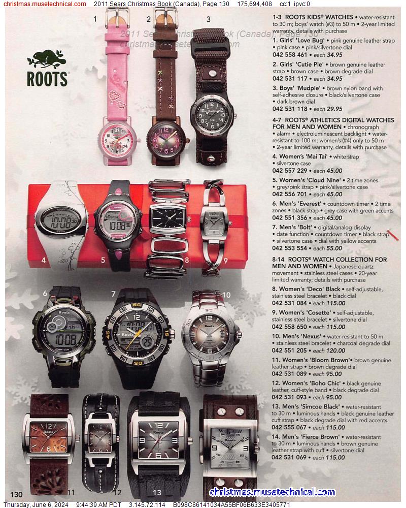 2011 Sears Christmas Book (Canada), Page 130
