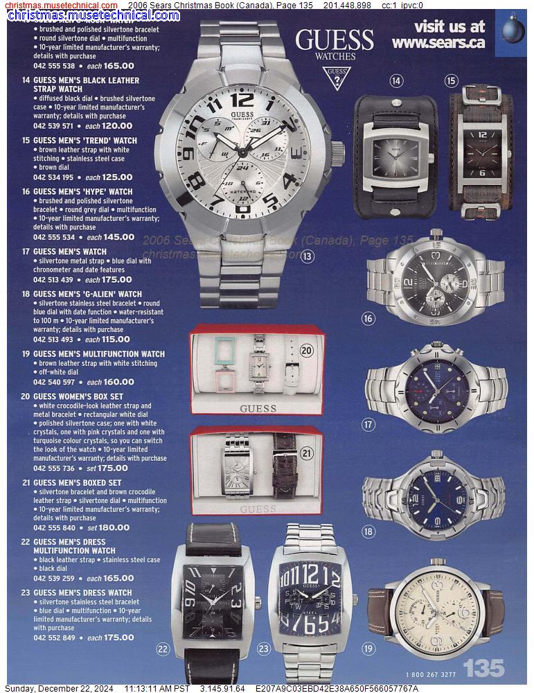 2006 Sears Christmas Book (Canada), Page 135