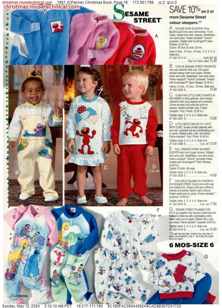 1991 JCPenney Christmas Book, Page 16