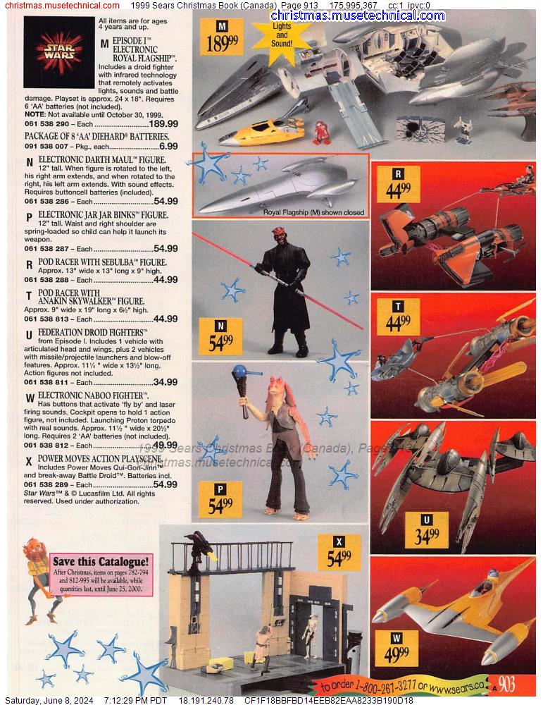 1999 Sears Christmas Book (Canada), Page 913