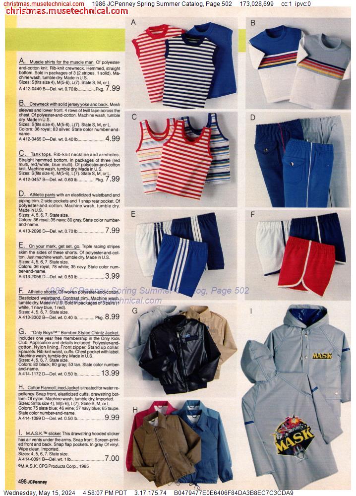 1986 JCPenney Spring Summer Catalog, Page 502