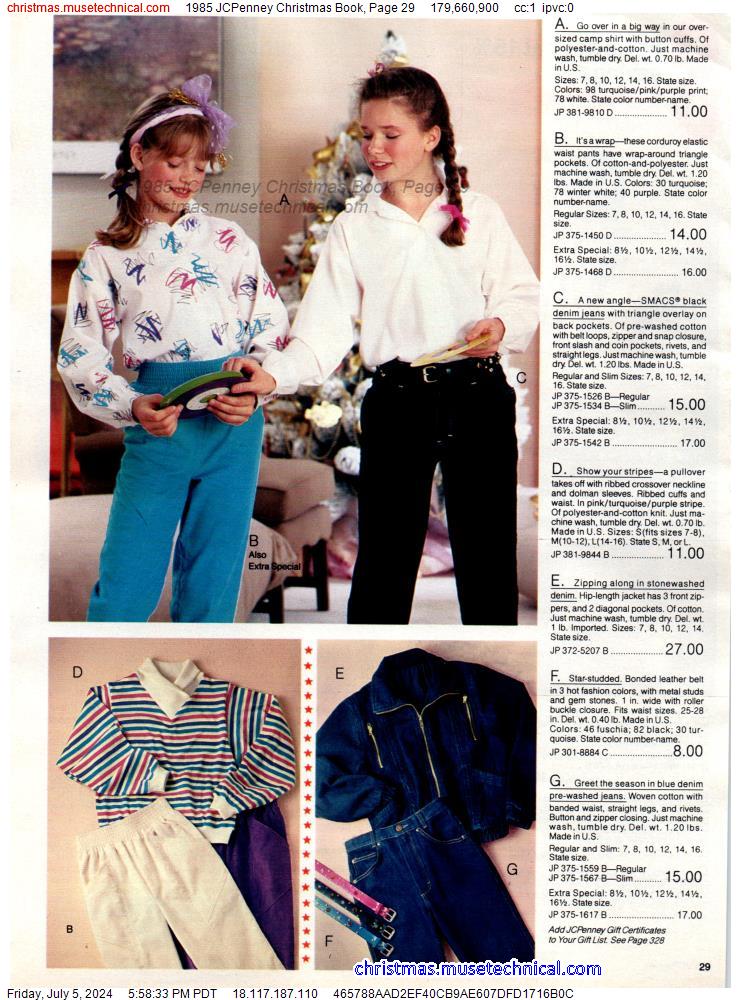1985 JCPenney Christmas Book, Page 29