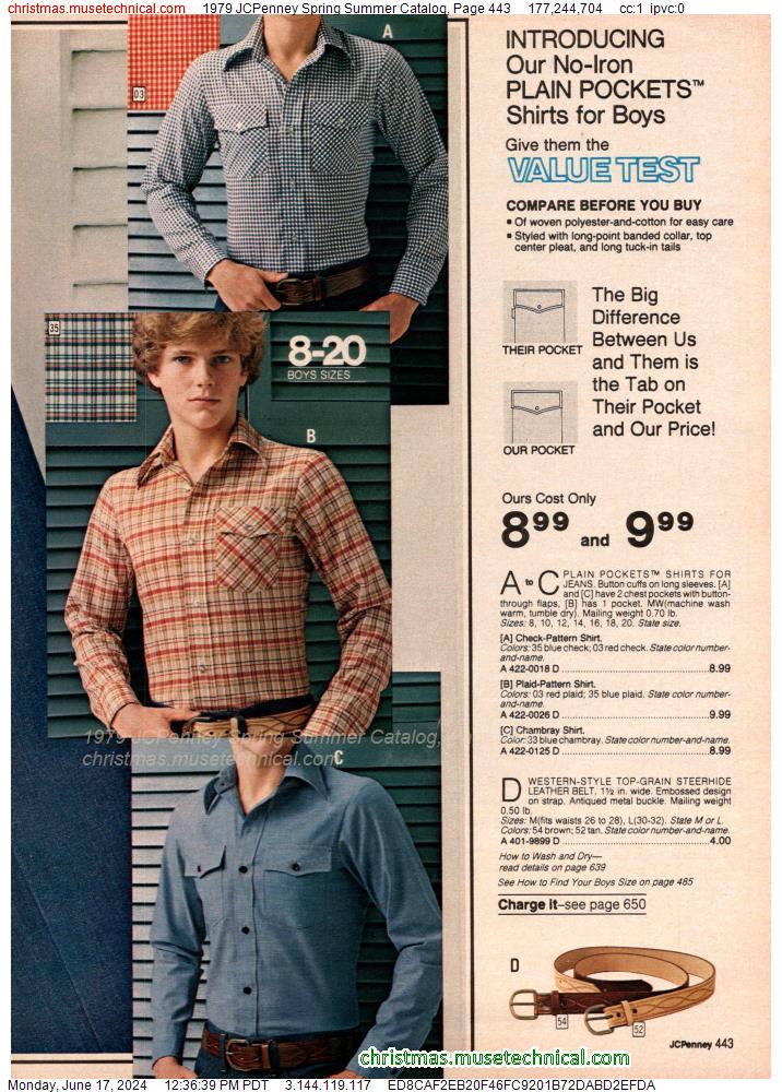 1979 JCPenney Spring Summer Catalog, Page 443