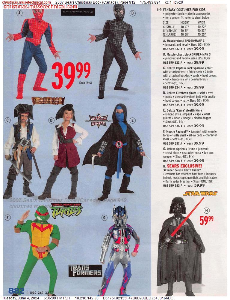 2007 Sears Christmas Book (Canada), Page 912