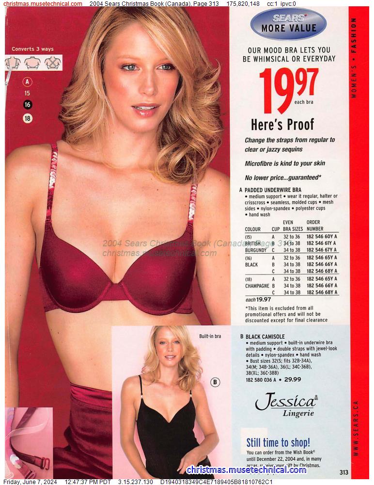 2004 Sears Christmas Book (Canada), Page 313