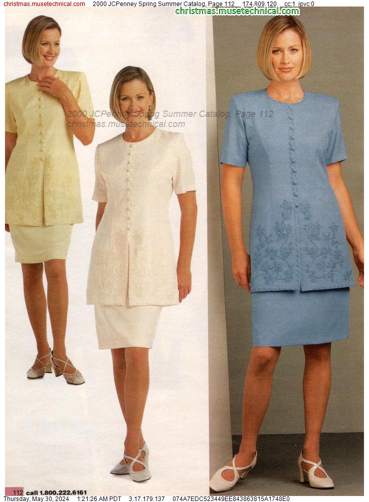 2000 JCPenney Spring Summer Catalog, Page 112