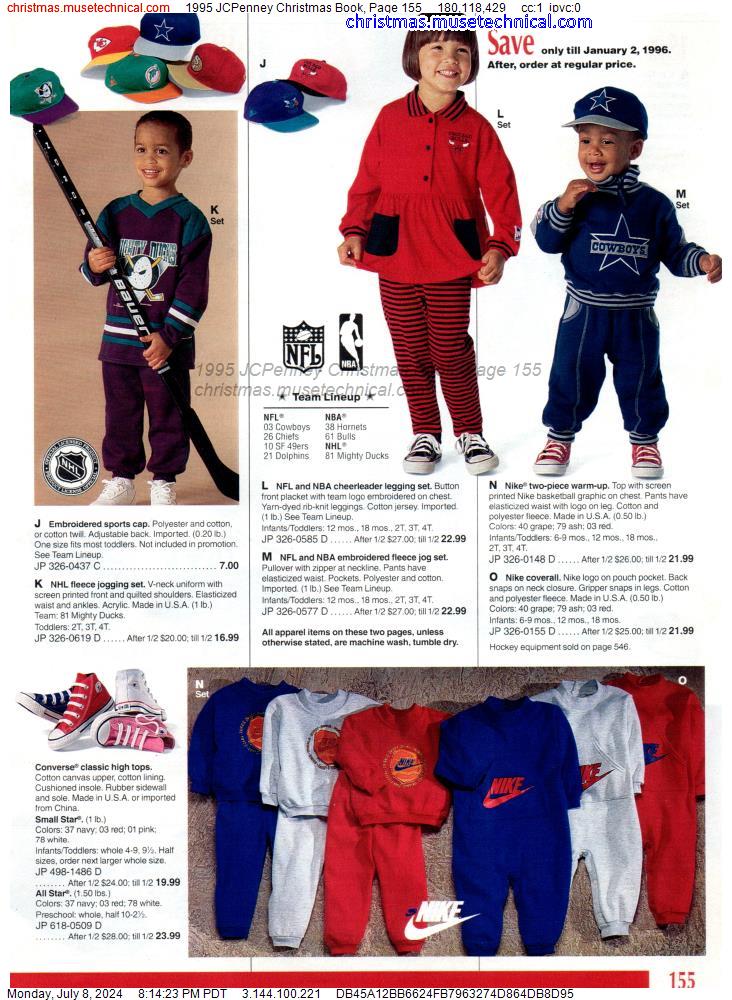 1995 JCPenney Christmas Book, Page 155