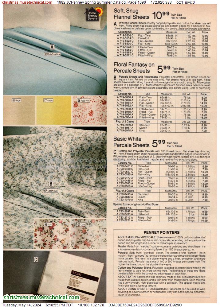 1982 JCPenney Spring Summer Catalog, Page 1090