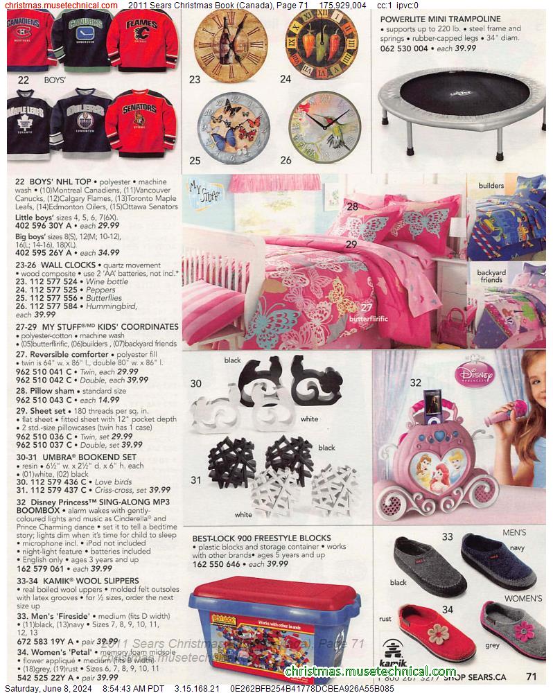 2011 Sears Christmas Book (Canada), Page 71