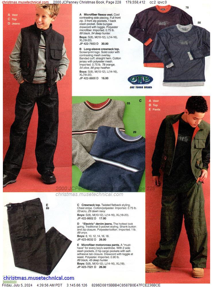 2000 JCPenney Christmas Book, Page 228