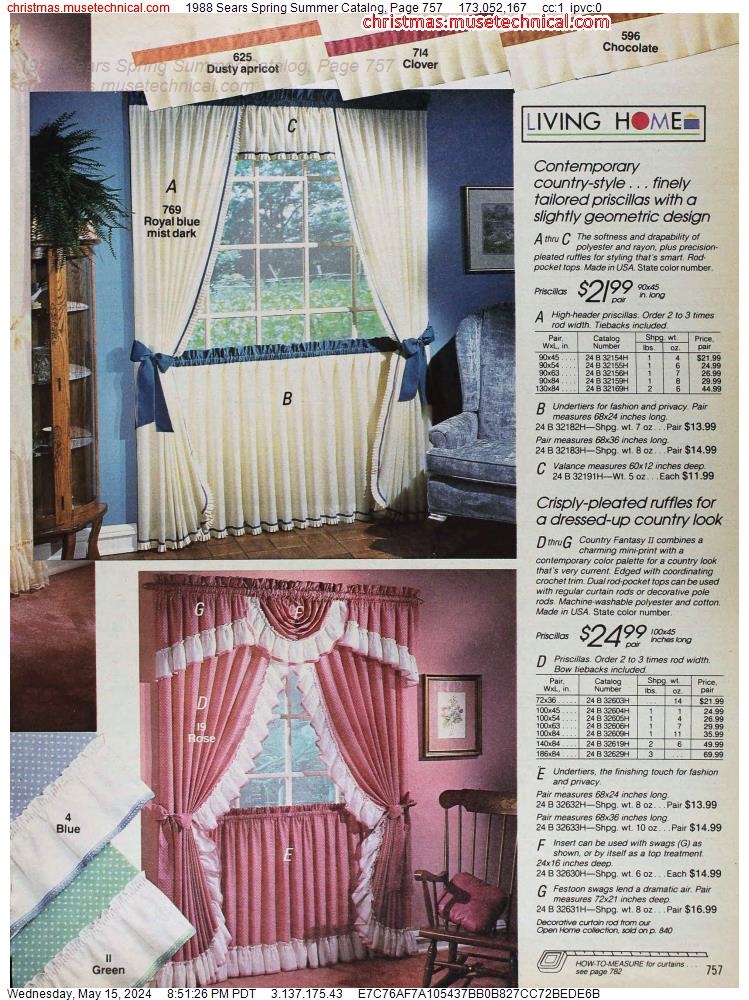 1988 Sears Spring Summer Catalog, Page 757