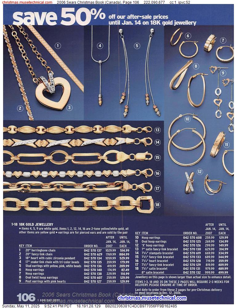 2006 Sears Christmas Book (Canada), Page 106