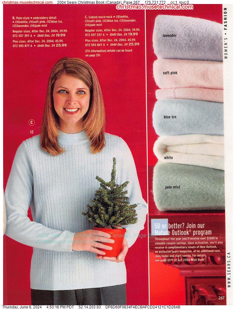 2004 Sears Christmas Book (Canada), Page 267