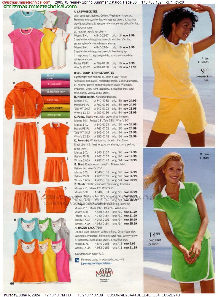 2005 JCPenney Spring Summer Catalog, Page 66