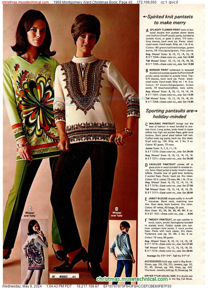 1969 Montgomery Ward Christmas Book, Page 40