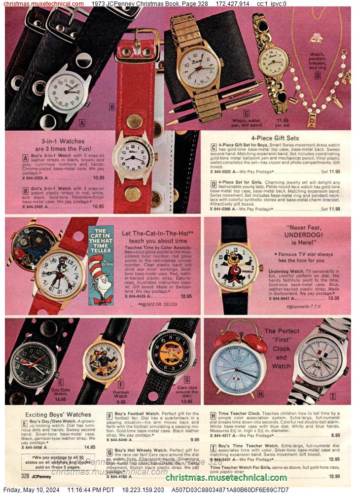 1973 JCPenney Christmas Book, Page 328