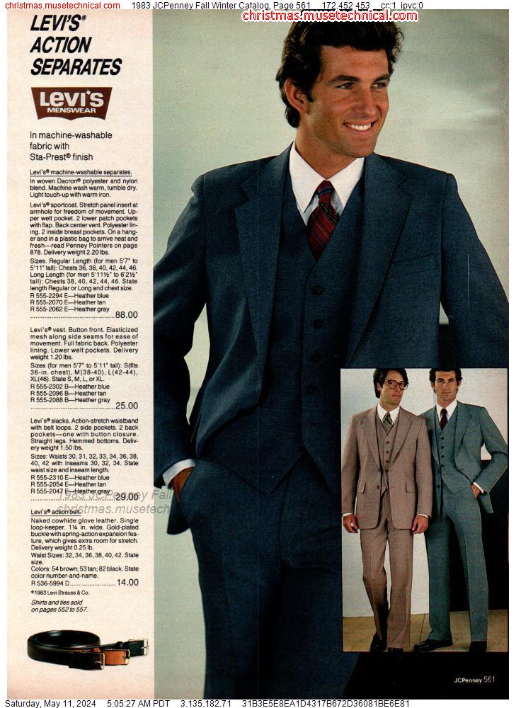 1983 JCPenney Fall Winter Catalog, Page 561