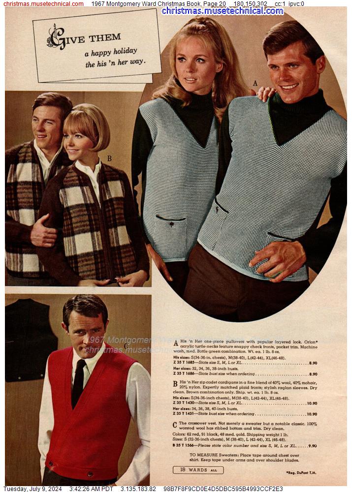 1967 Montgomery Ward Christmas Book, Page 20