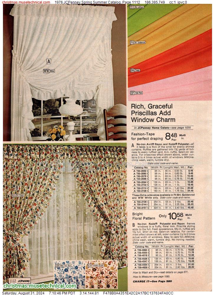 1976 JCPenney Spring Summer Catalog, Page 1112