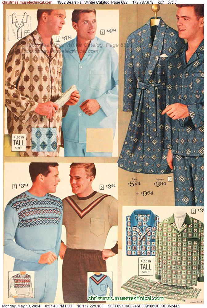 1962 Sears Fall Winter Catalog, Page 682