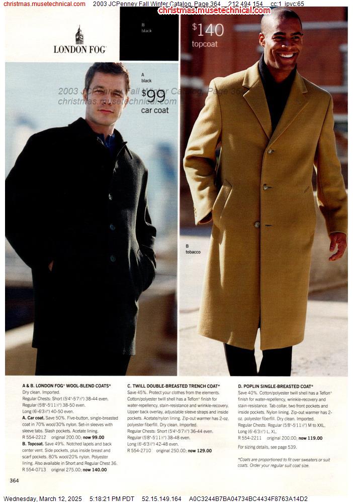 2003 JCPenney Fall Winter Catalog, Page 364