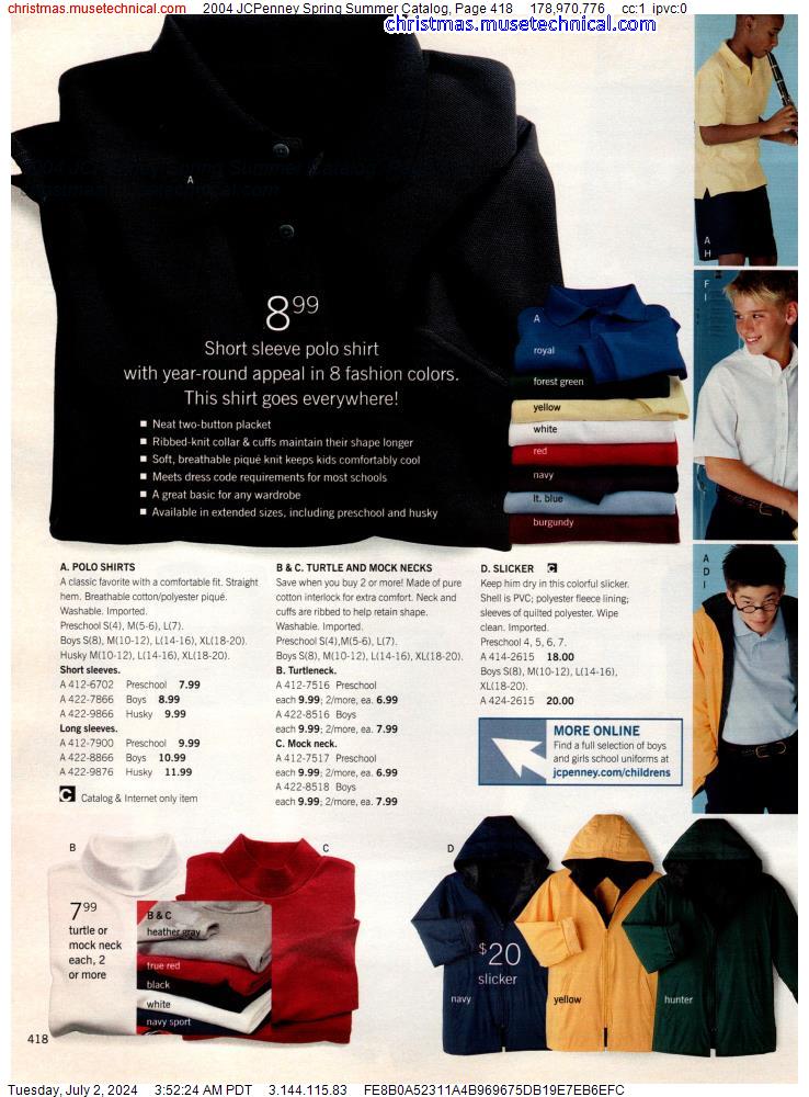 2004 JCPenney Spring Summer Catalog, Page 418