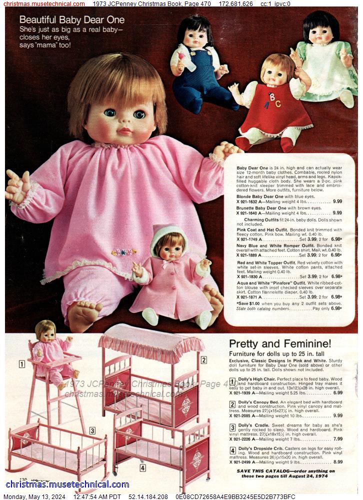 1973 JCPenney Christmas Book, Page 470