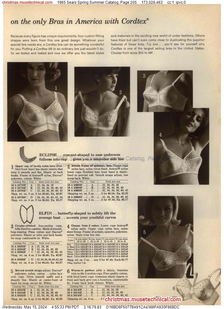 1965 Sears Spring Summer Catalog, Page 205