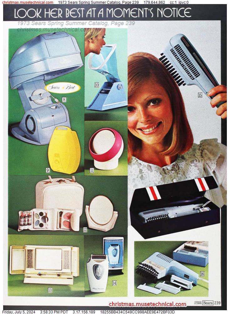 1973 Sears Spring Summer Catalog, Page 239