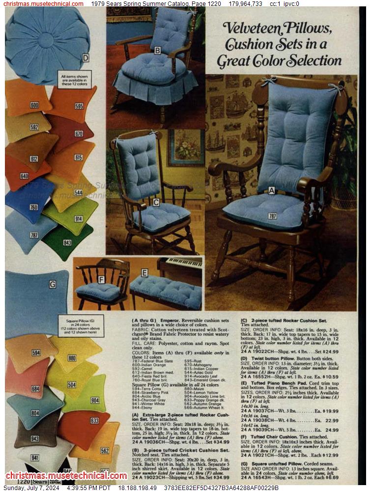 1979 Sears Spring Summer Catalog, Page 1220