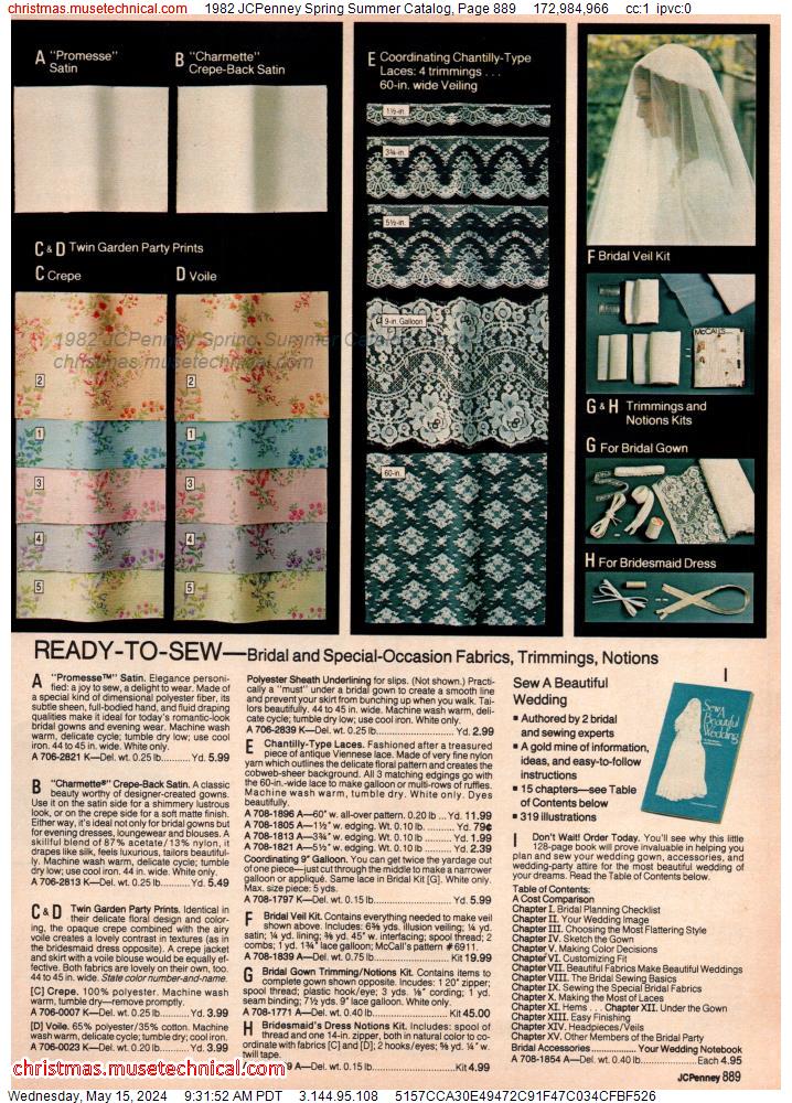 1982 JCPenney Spring Summer Catalog, Page 889