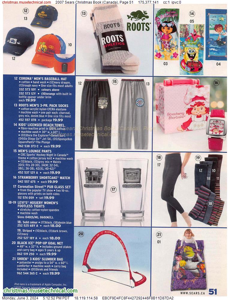 2007 Sears Christmas Book (Canada), Page 51