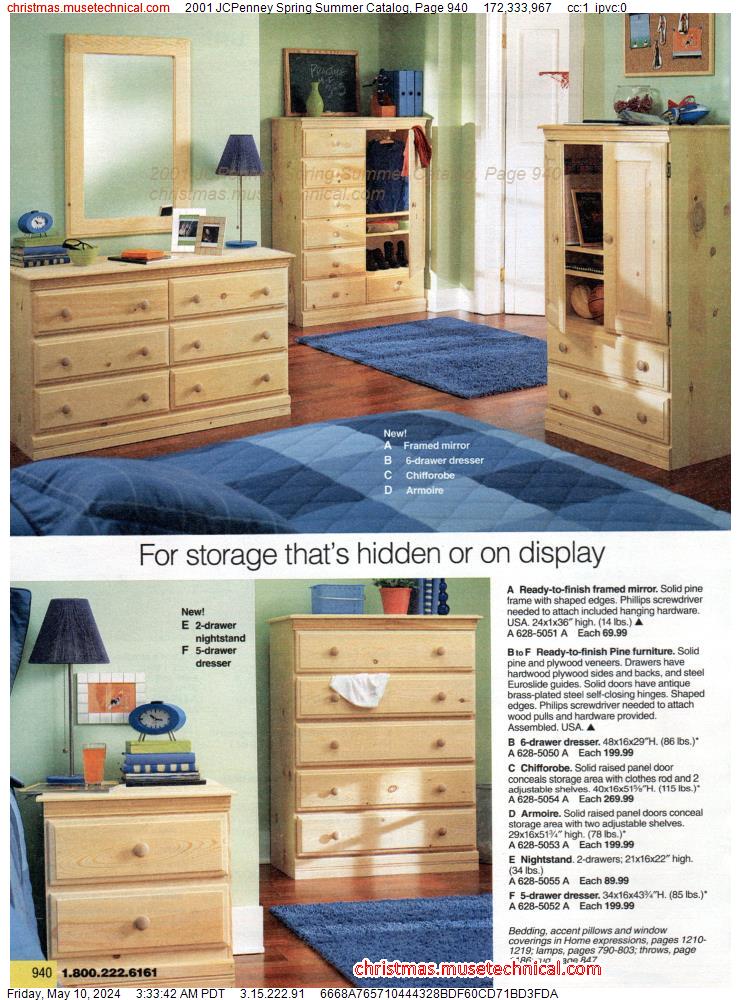 2001 JCPenney Spring Summer Catalog, Page 940