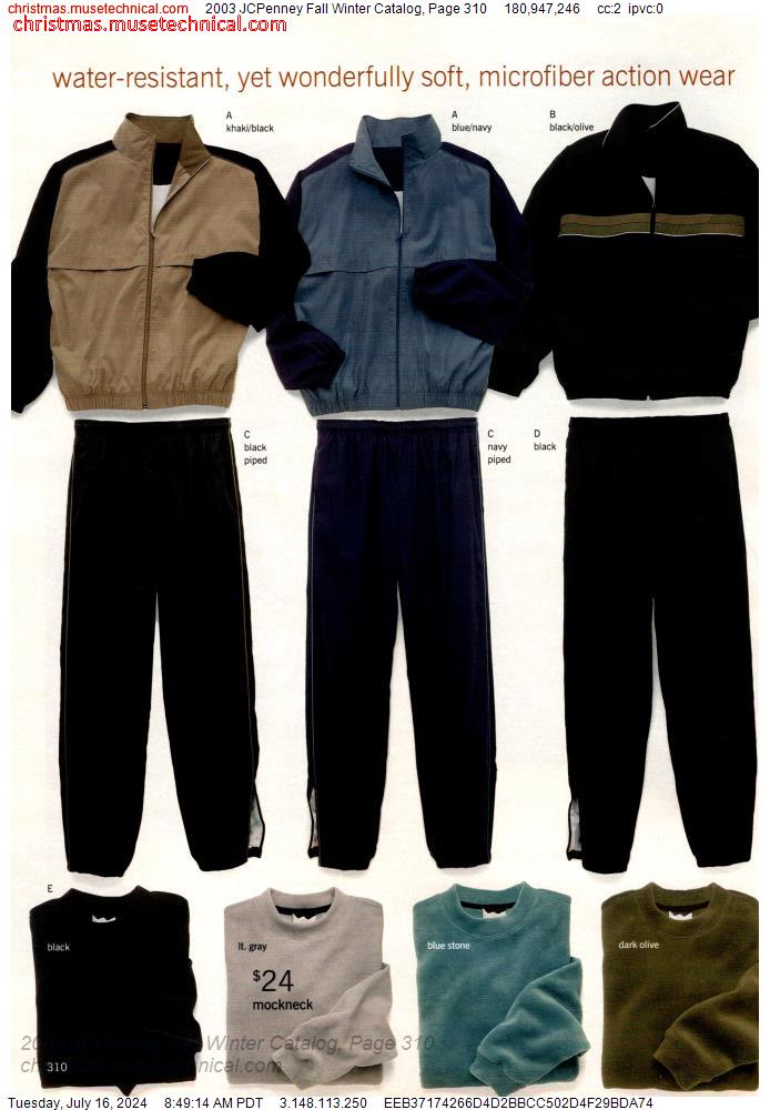 2003 JCPenney Fall Winter Catalog, Page 310