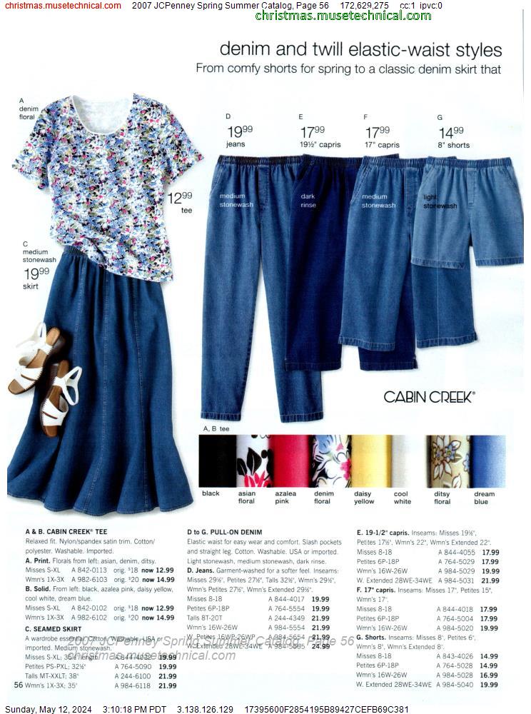 2007 JCPenney Spring Summer Catalog, Page 56