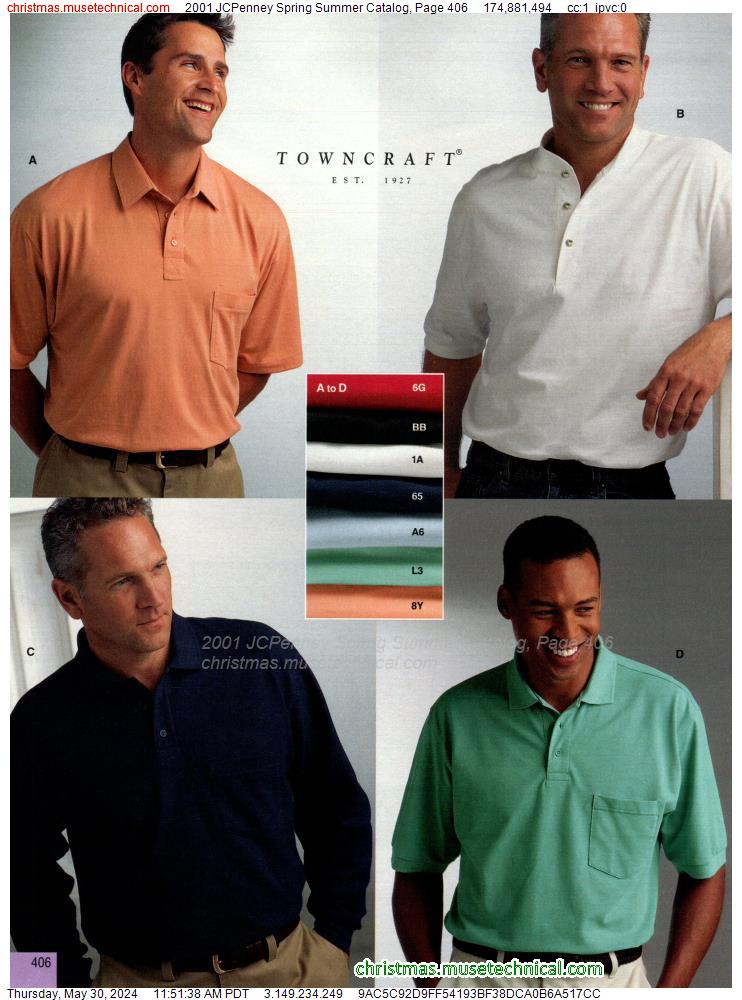 2001 JCPenney Spring Summer Catalog, Page 406