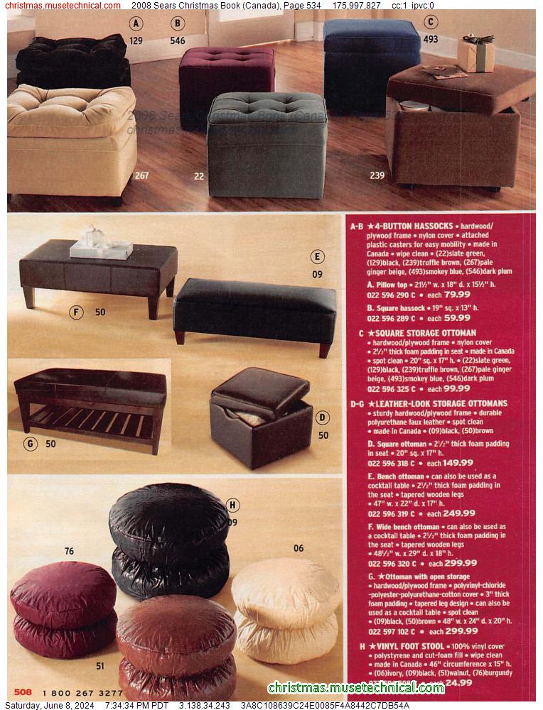 2008 Sears Christmas Book (Canada), Page 534
