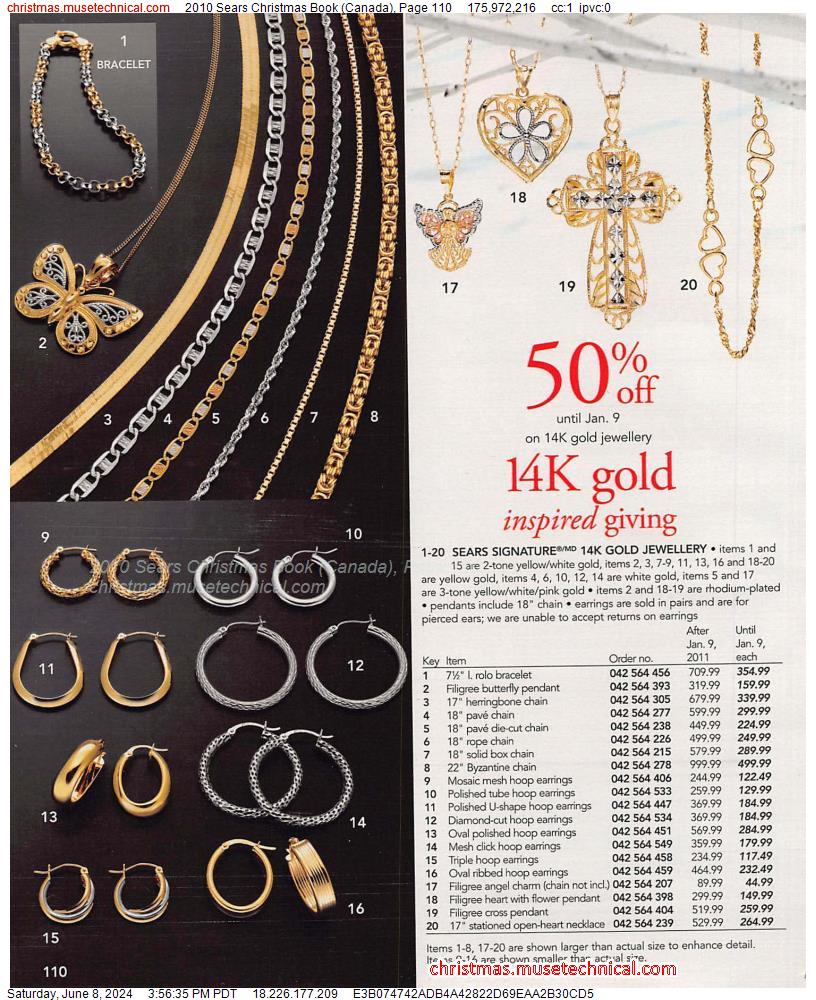 2010 Sears Christmas Book (Canada), Page 110