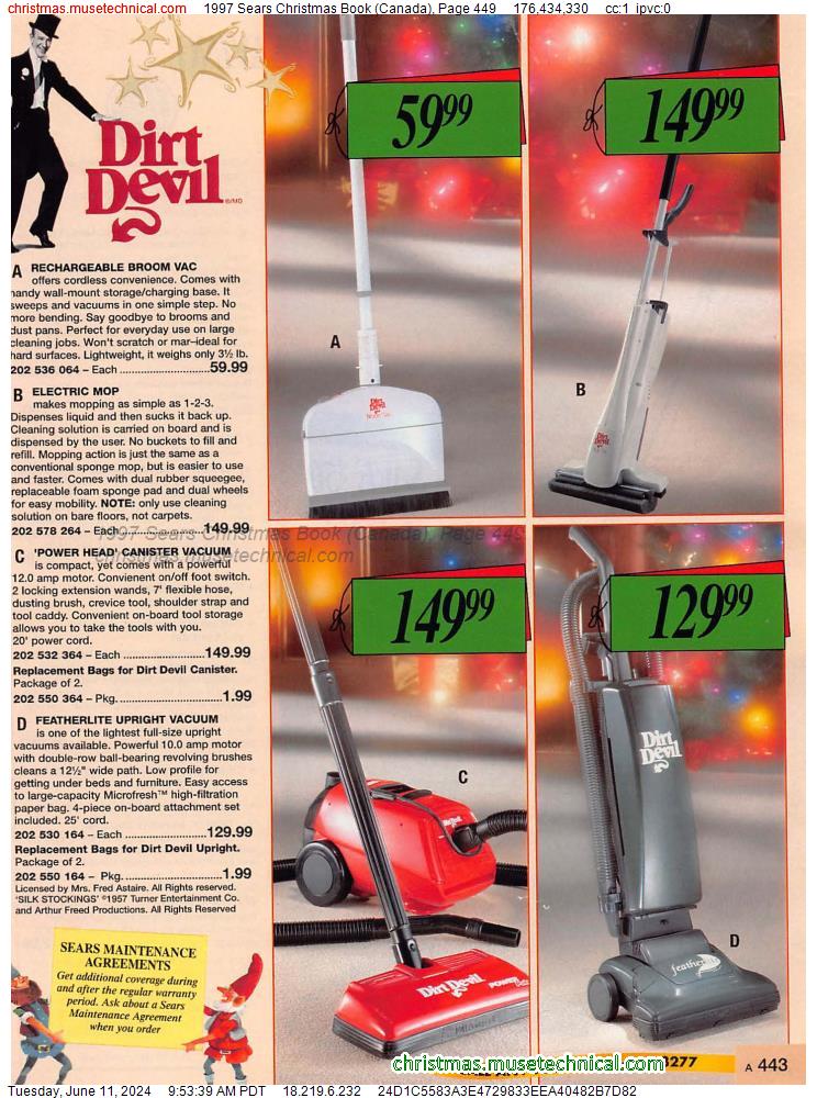 1997 Sears Christmas Book (Canada), Page 449