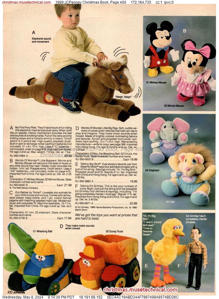 1989 JCPenney Christmas Book, Page 400