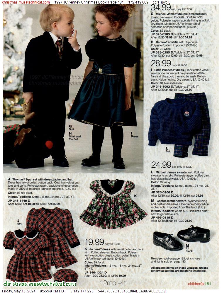 1997 JCPenney Christmas Book, Page 181