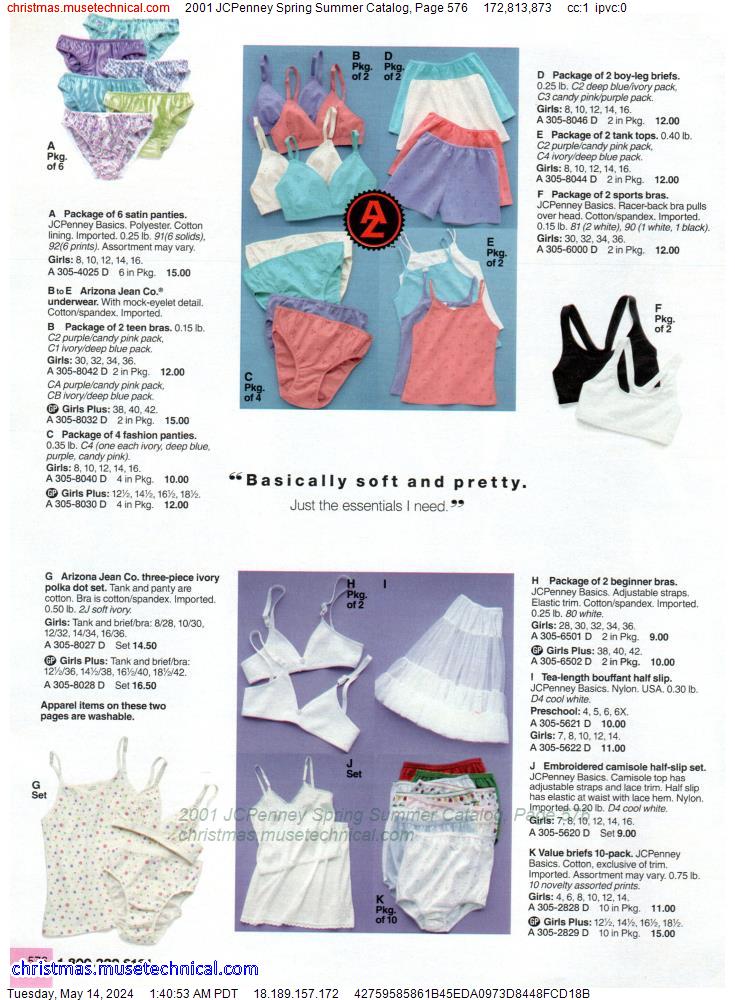 2001 JCPenney Spring Summer Catalog, Page 576