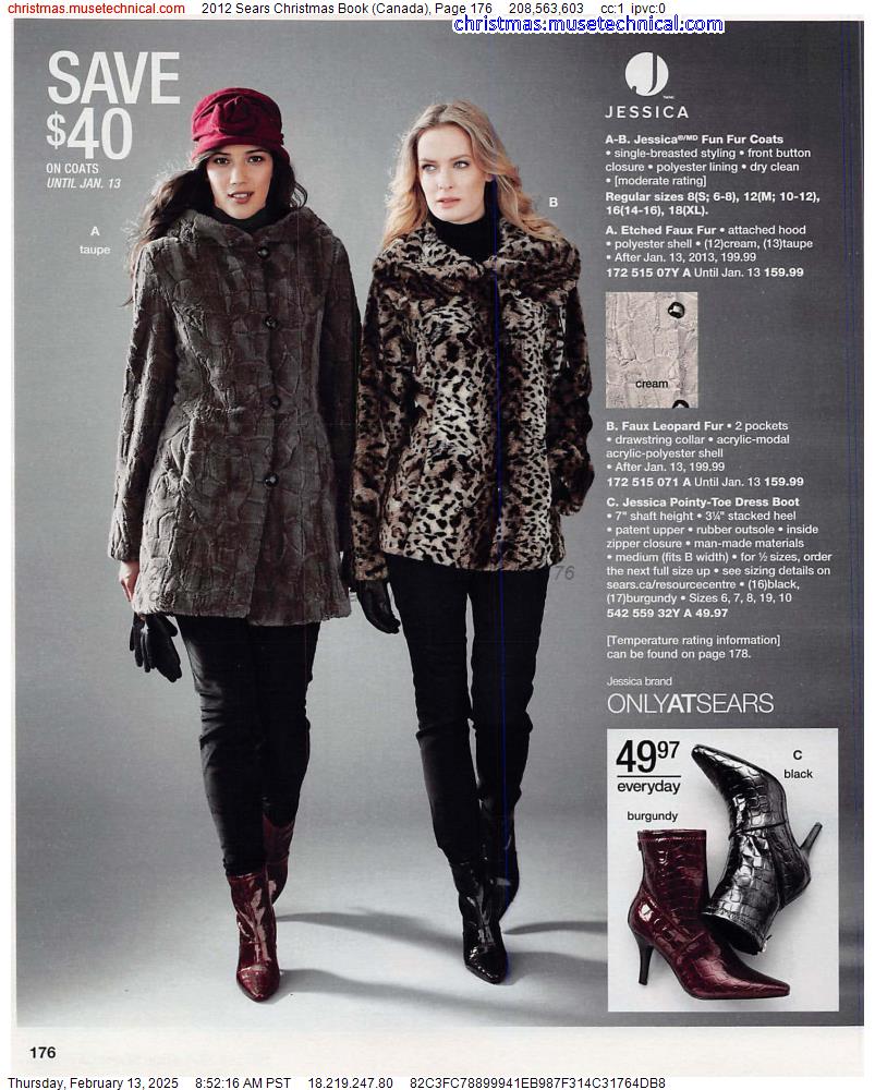 2012 Sears Christmas Book (Canada), Page 176